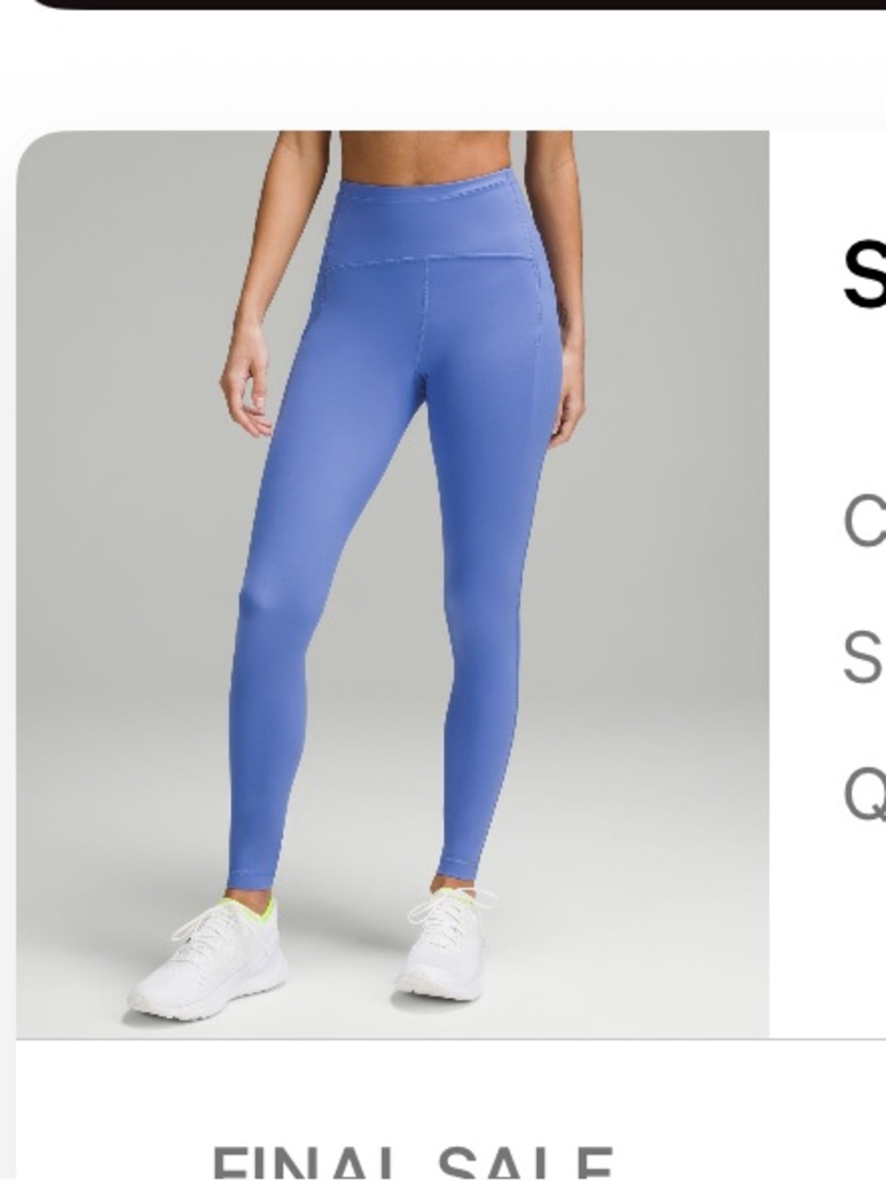 lululemon athletica Swift Speed High-Rise Tight — Wild Indigo